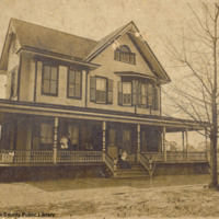 [House at old No. 82 North Craven Street, ca. 1900]