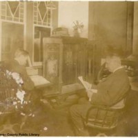 E.K. Bishop &amp; Co., 1914, interior of office